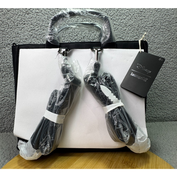 Disney Loungefly Womens 12X11X4 Black Mickey Ears Tote Purse NWT - Picture 4 of 16